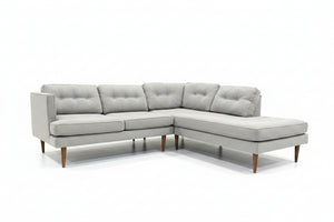 West Elm Peggy Mid-Century Chaise Sectional
