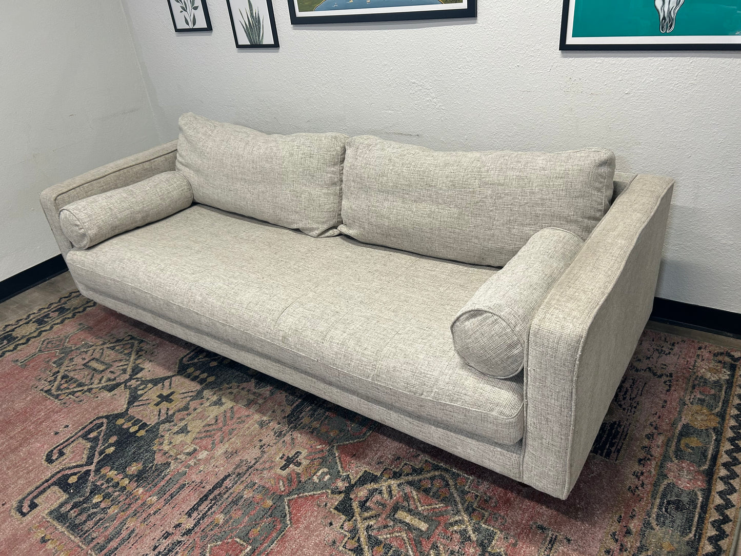 Article Sky Grey MCM Sofa