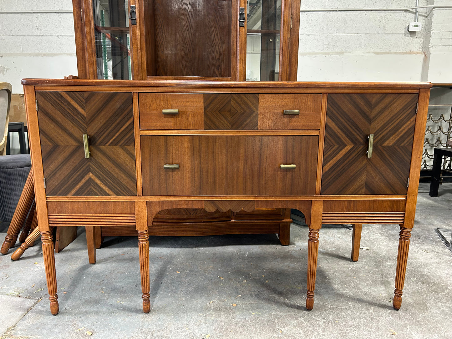 Wooden MCM Sideboard