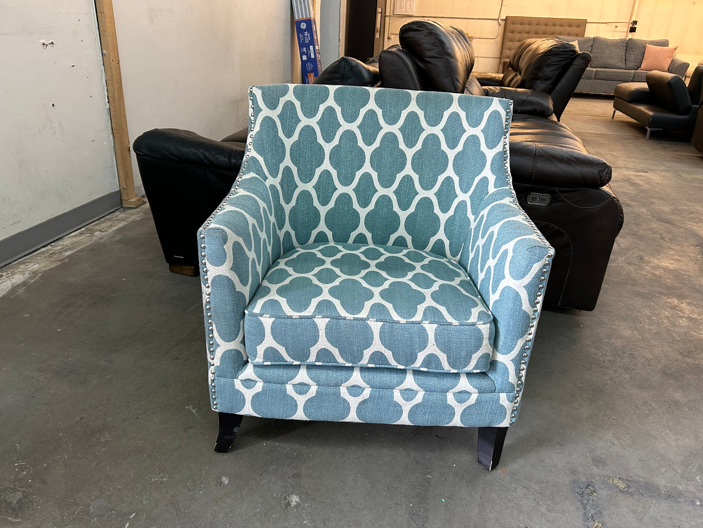 Patterned Accent Chair