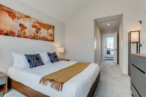 Contemporary Queen Bed Frame (2)