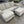 Light Gray Reversible Chaise Sectional w/Ottoman