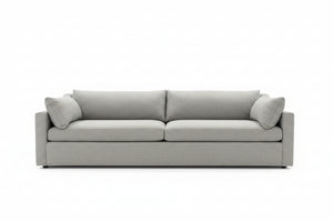 Arhaus 106'' Gray Ashby Sofa