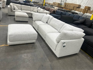 Aiden & Ivy Dayna 4-Pc Fabric Modular Sectional