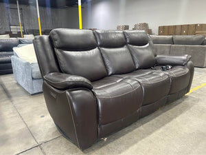 Gilman Creek Harvey Leather Power Reclining Sofa (Espresso)