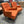 Burnt Orange MCM Accent Chair Set