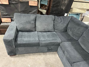 Dark Gray Reversible Chaise U-Shaped Sectional