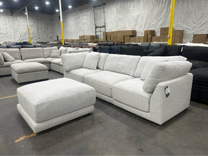Aiden & Ivy Dayna 4-Pc Fabric Modular Sectional