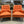 Burnt Orange MCM Accent Chair Set