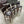Dark Brown Leather Bar Stools (Set of 4)