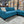 Jonathan Louis Contemporary Teal Reversible Chaise Sectional