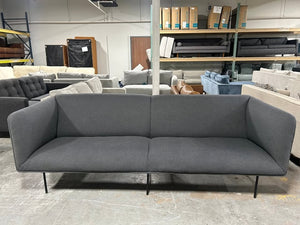 Blu Dot 96” Dark Gray Dandy Sofa