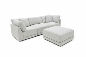 Aiden & Ivy Dayna 4-Pc Fabric Modular Sectional