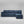 *Perfect Condition* Vintage Blue Rained Chenille LoveSac (4 Seat/5 Side)
