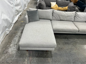 Article Burrard 112'' Left Sectional - Seasalt Gray