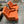 Burnt Orange MCM Accent Chair Set
