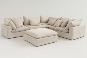 Aiden & Ivy Sereen Modular Taupe Sectional