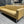 American Leather 81'' Yellow MCM Sofa