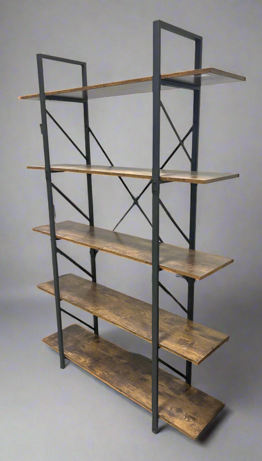 5-Tier Scandinavian Bookshelf