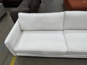 Moe’s Home Vernon White Sofa