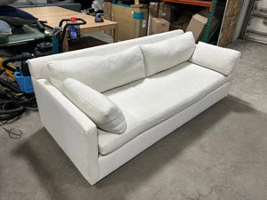 West Elm 86” Marin Sofa (Alabaster)