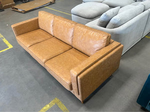 Albany Park 87” Albany Sofa (Cognac Tan)
