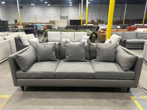 Macy's Gray MCM Oversize Sofa