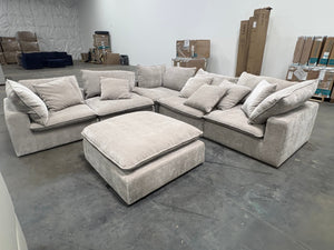 Aiden & Ivy Sereen Modular Taupe Sectional