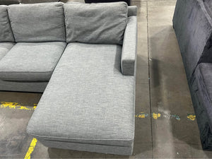 Crate & Barrel Barrett II Chaise Sectional