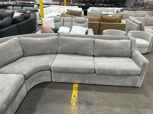 Crate & Barrel Lounge 3-Piece L-Shape Wedge Sectional