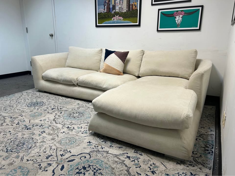Off-White Mario Capasa Feathers Collection Sectional