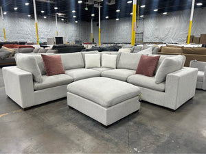 *New* Thomasville Lowell 6-Piece Modular Sectional w/Ottoman