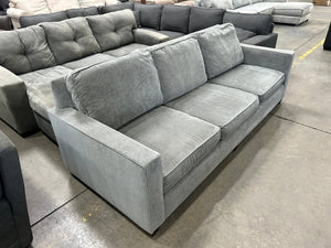 West Elm 96” Henry Grand Sofa (Storm Gray)