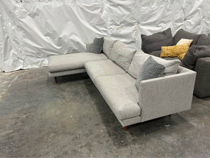 Article Burrard 112'' Left Sectional - Seasalt Gray