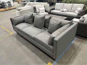 Macy's Gray MCM Oversize Sofa