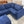 *Perfect Condition* Sapphire Navy Corded Velvet LoveSac (5 Seat/7 Side)