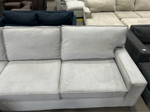 England Inc. Light Gray Chaise Sectional