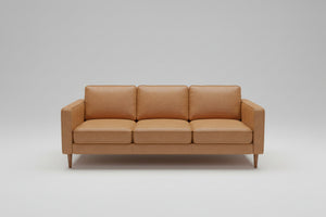 Albany Park 87” Albany Sofa (Cognac Tan)