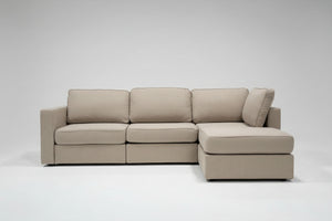 *Perfect Condition* Jute Brushed Weave LoveSac (4 Seat/5 Side)