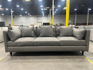 Macy's Gray MCM Oversize Sofa