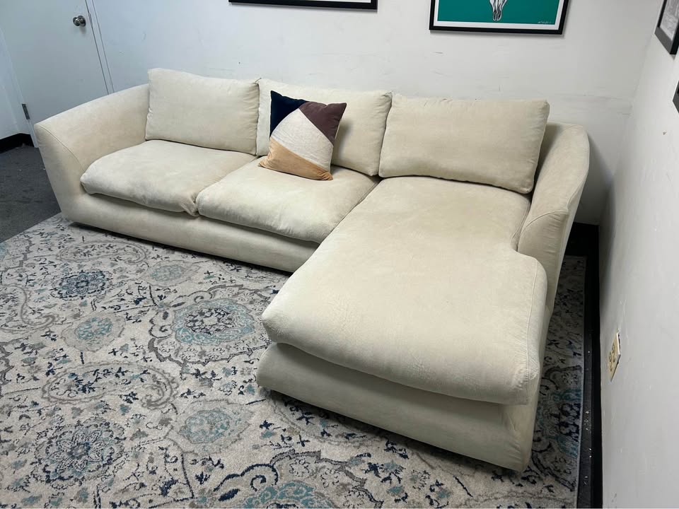 Off-White Mario Capasa Feathers Collection Sectional