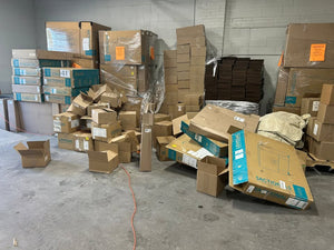 Tan Combed Chenille LoveSac Sactional