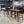 Dark Brown Leather Bar Stools (Set of 4)