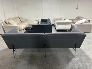 Blu Dot 96” Dark Gray Dandy Sofa