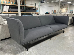 Blu Dot 96” Dark Gray Dandy Sofa