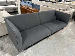 Blu Dot 96” Dark Gray Dandy Sofa