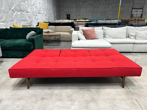 Room & Board Red MCM Queen Futon