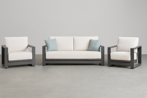 Milan 3 Piece Deep Seating Set