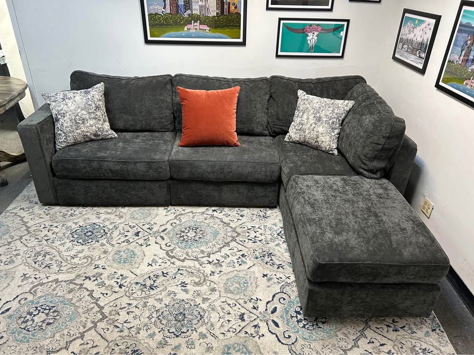 Charcoal LoveSac Sactional