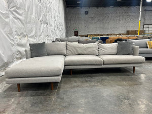 Article Burrard 112'' Left Sectional - Seasalt Gray